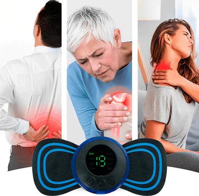 Massageador EMS Estimulador Elétrico para Dores Musculares + Brinde - CasaShop